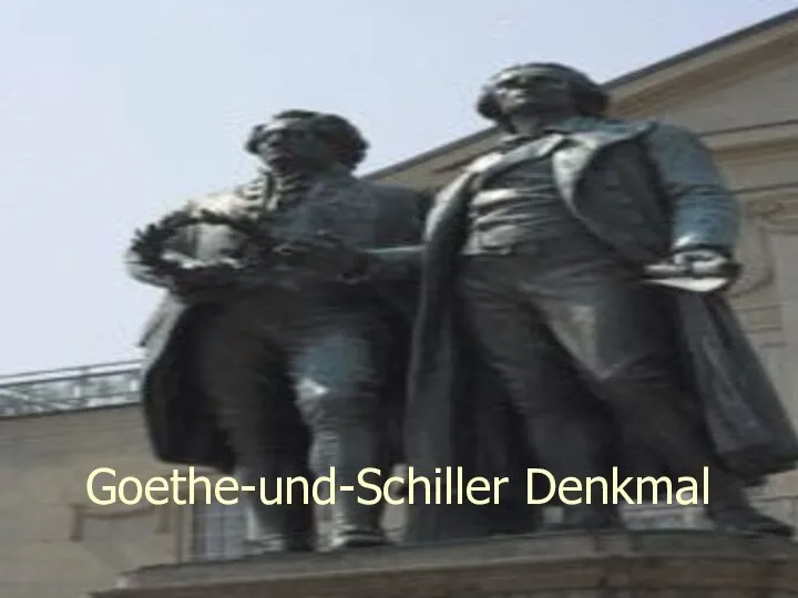 Goethe-und-Schiller Denkmal