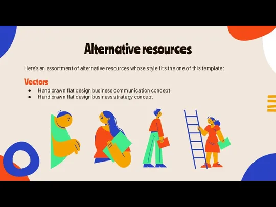 Alternative resources Here’s an assortment of alternative resources whose style fits the