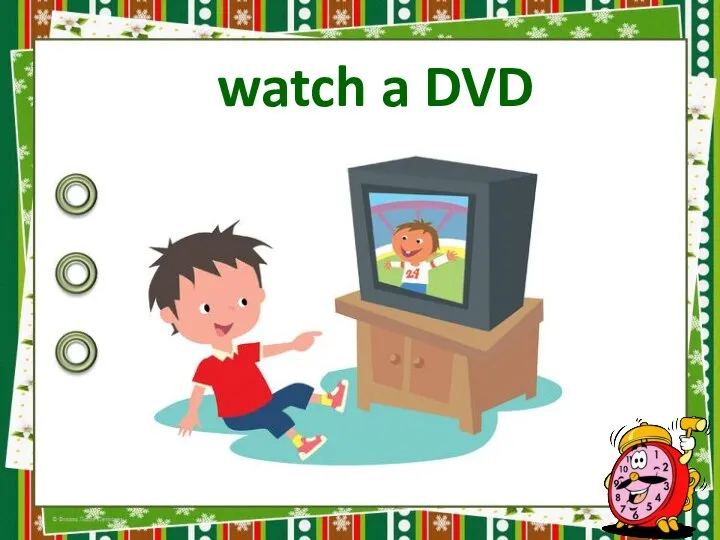 watch a DVD