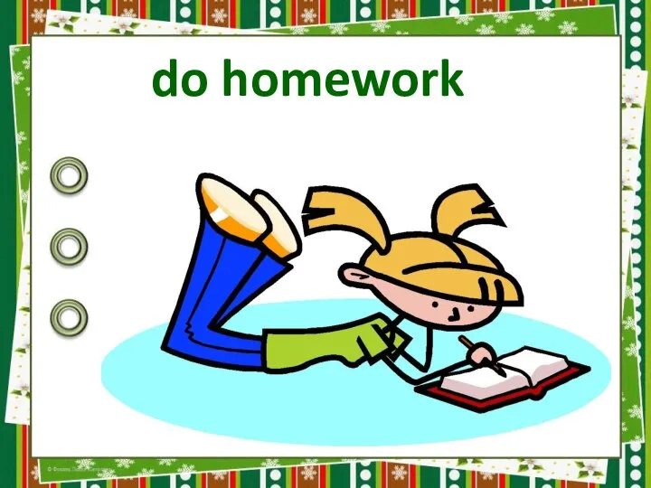 do homework