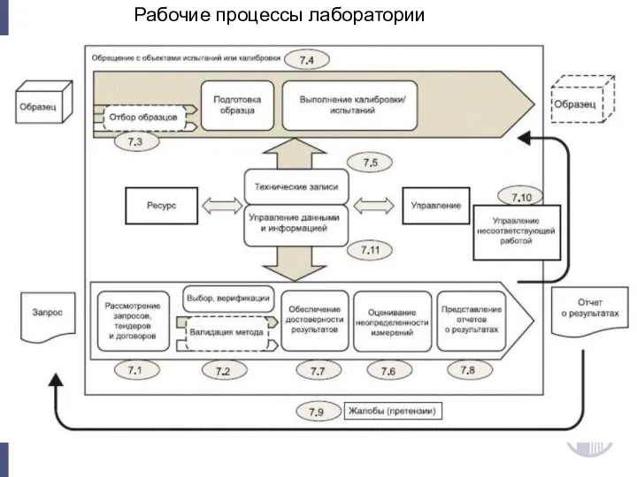 Рабочие процессы лаборатории