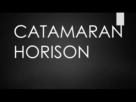 CATAMARAN HORISON