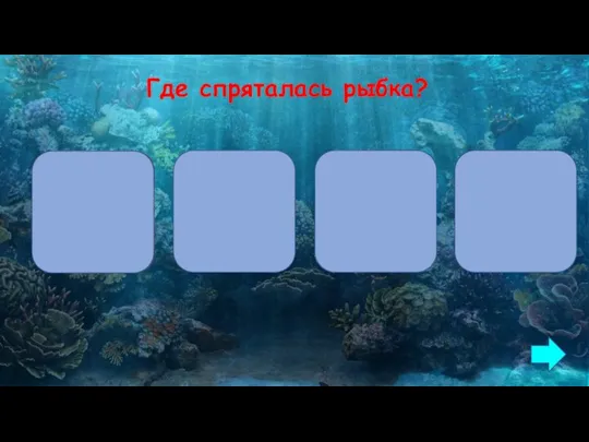 Где спряталась рыбка?