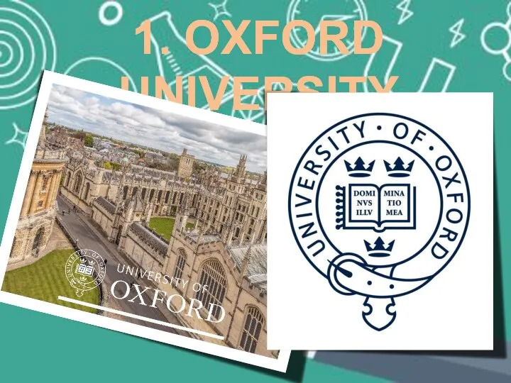 1. OXFORD UNIVERSITY