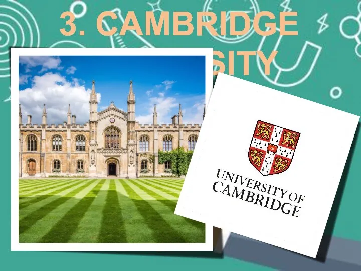 3. CAMBRIDGE UNIVERSITY