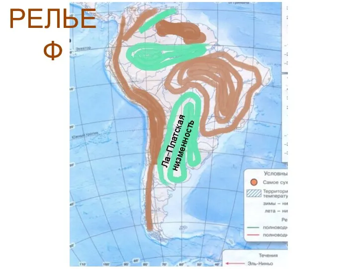 Ла-Платская низменность РЕЛЬЕФ