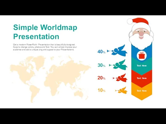 Simple Worldmap Presentation Get a modern PowerPoint Presentation that is beautifully designed.