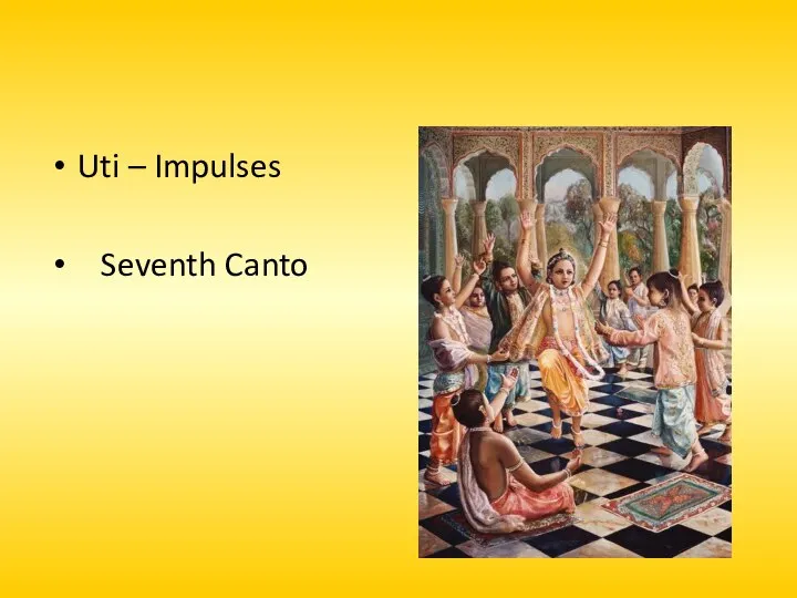 Uti – Impulses Seventh Canto