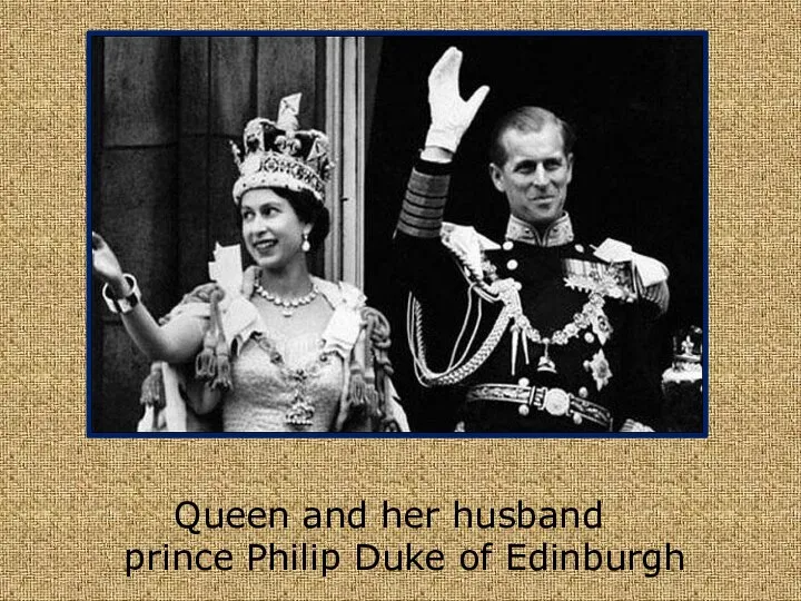 Queen and her husband prince Philip Duke of Edinburgh