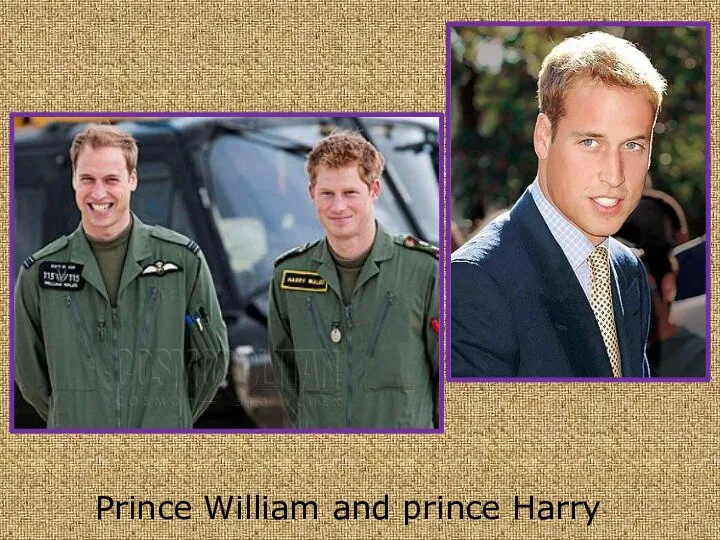 Prince William and prince Harry