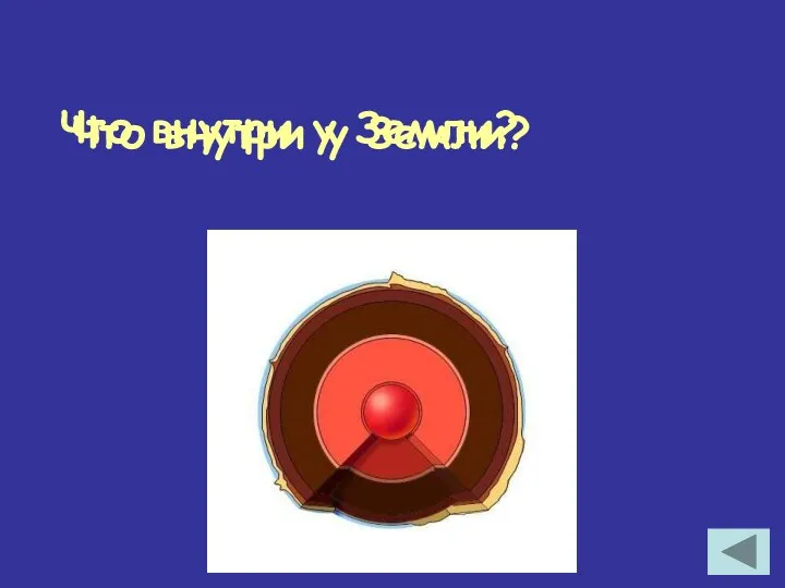 Что внутри у Земли? Что внутри у Земли?