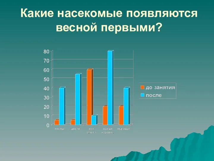 Какие насекомые появляются весной первыми?