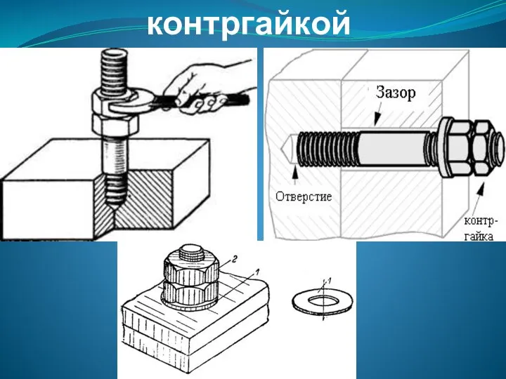 Соединение с контргайкой