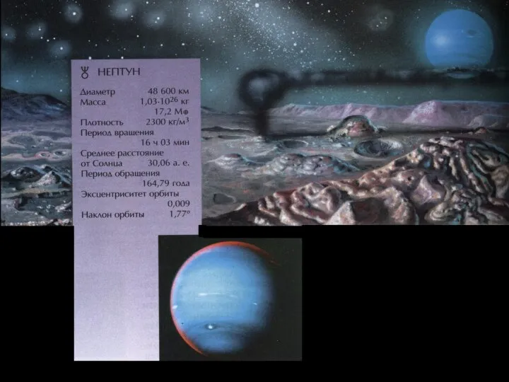 Положение Нептуна сначала "вычислили" теоретики, и лишь после этого планету обнаружили на небе.