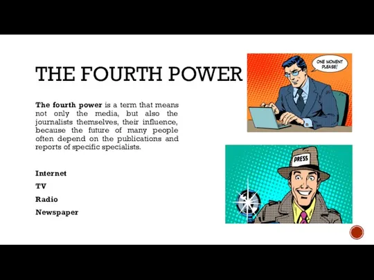 THE FOURTH POWER The fourth power is a term that means not