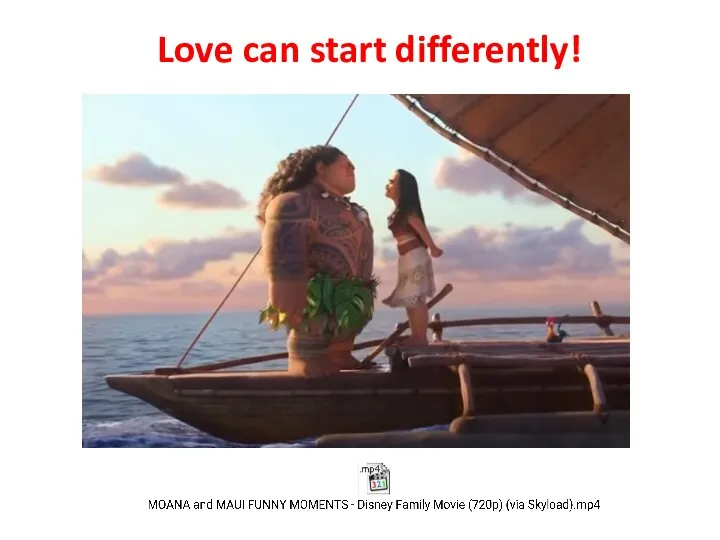 Love can start differently!