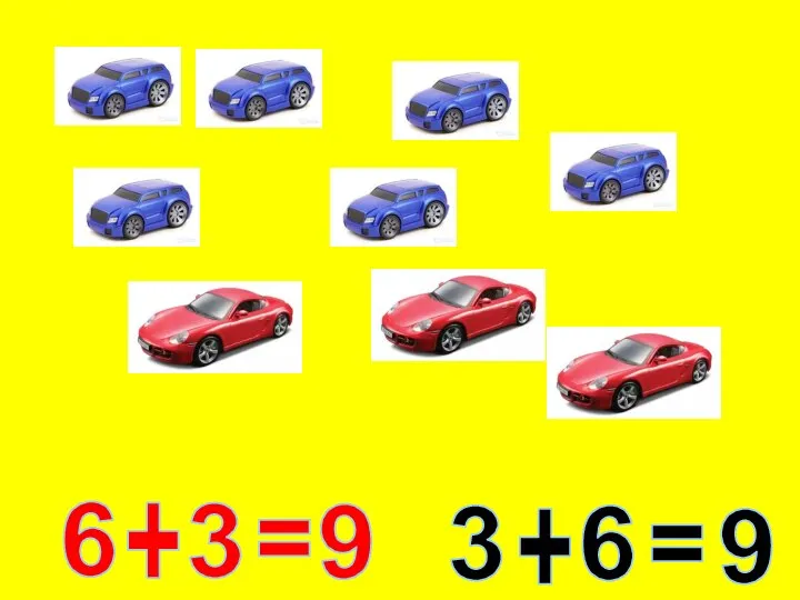 6 + 3 = 9 6 6 3 + =