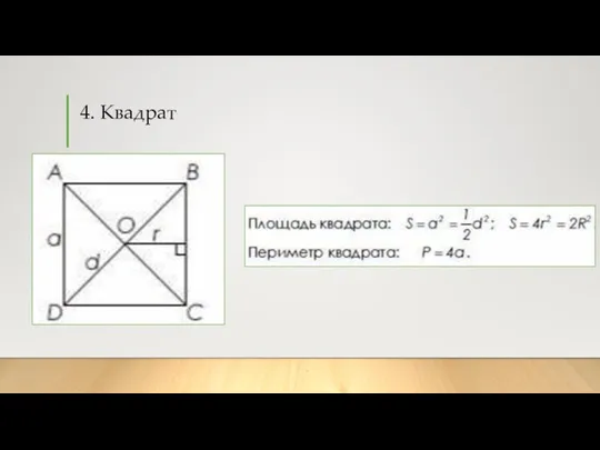 4. Квадрат