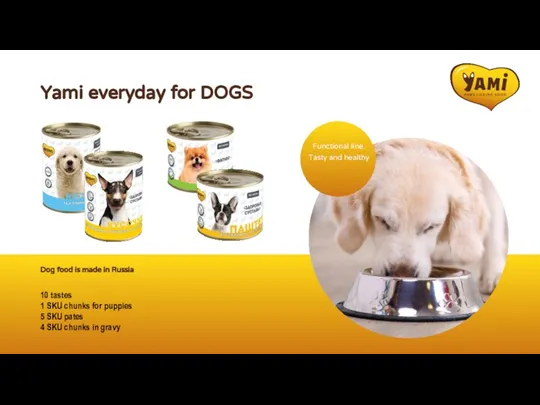 Yami everyday for DOGS 10 tastes 1 SKU chunks for puppies 5