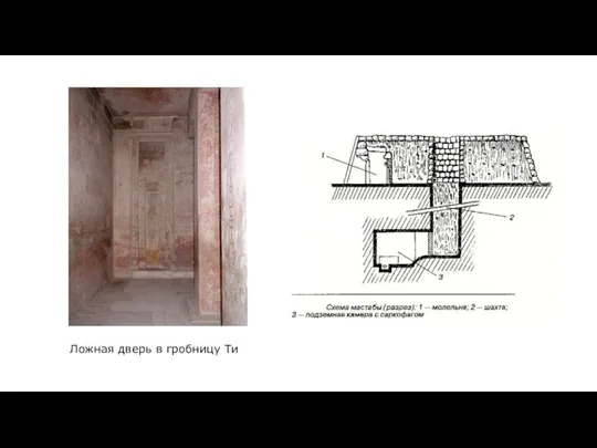 Ложная дверь в гробницу Ти