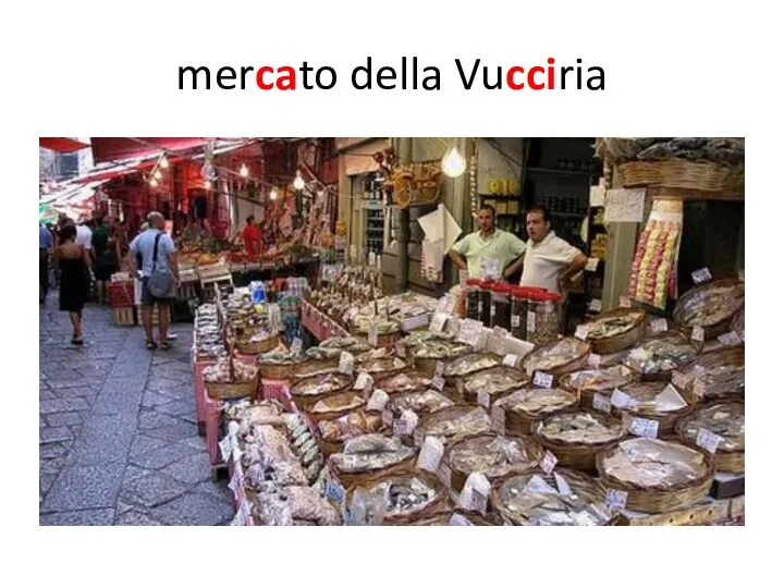 mercato della Vucciria