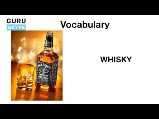 Vocabulary WHISKY