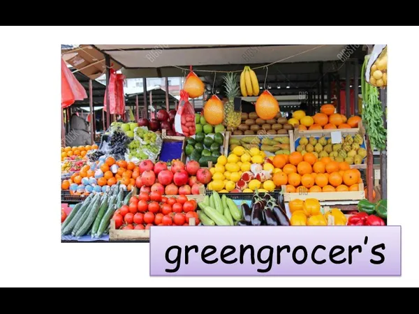 greengrocer’s