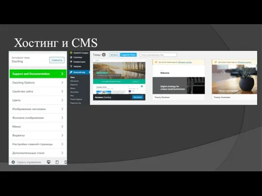 Хостинг и CMS