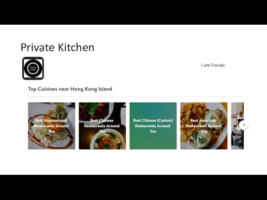 Private Kitchen I am Foodie