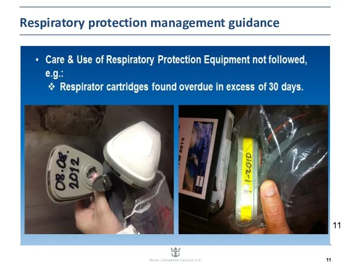 Respiratory protection management guidance