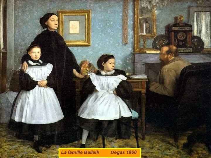 La famille Bellelli Degas 1860