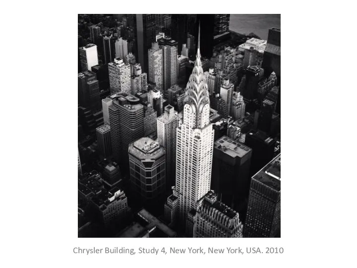 Chrysler Building, Study 4, New York, New York, USA. 2010