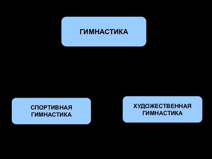 ГИМНАСТИКА СПОРТИВНАЯ ГИМНАСТИКА ХУДОЖЕСТВЕННАЯ ГИМНАСТИКА