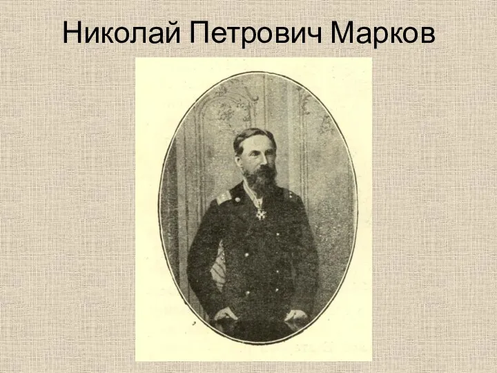 Николай Петрович Марков