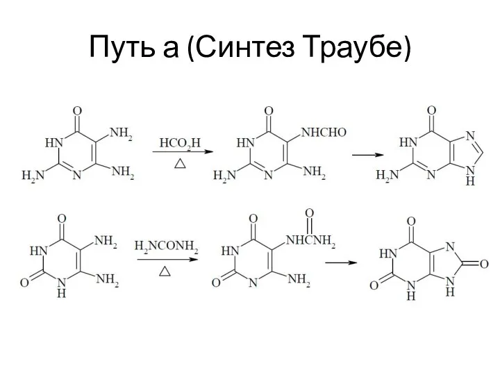 Путь а (Синтез Траубе)