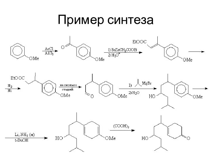 Пример синтеза