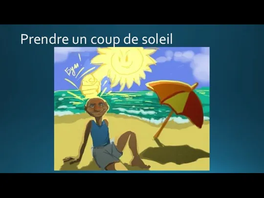 Prendre un coup de soleil