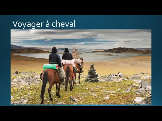 Voyager à cheval