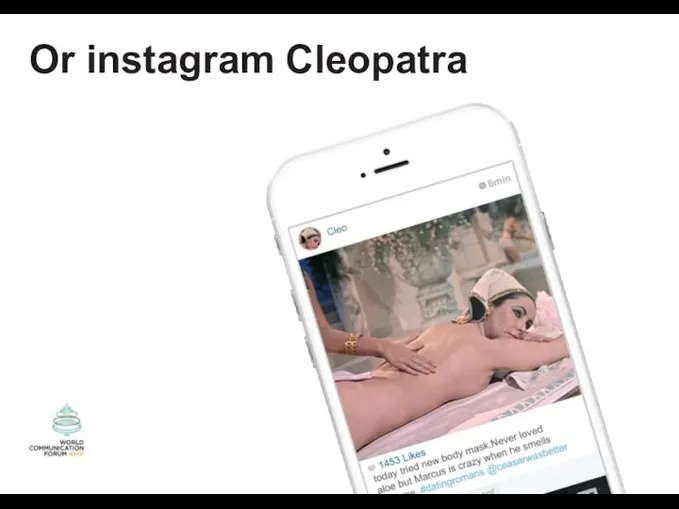 Or instagram Cleopatra