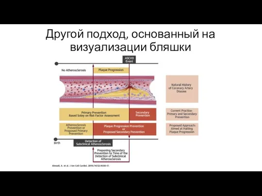 Другой подход, основанный на визуализации бляшки