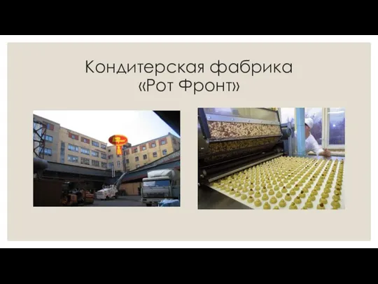 Кондитерская фабрика «Рот Фронт»