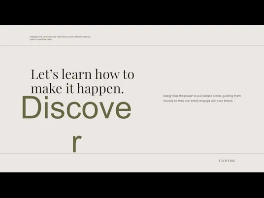 Let’s learn how to make it happen. Design has the power to