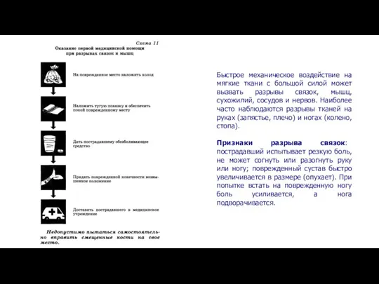 Быстрое механическое воздействие на мягкие ткани с большой силой может вызвать разрывы