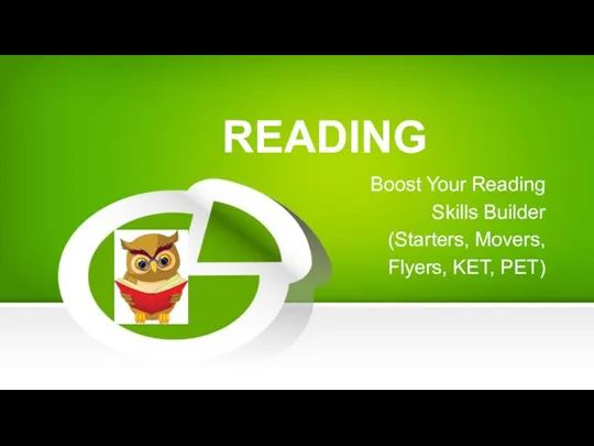 READING Boost Your Reading Skills Builder (Starters, Movers, Flyers, KET, PET)