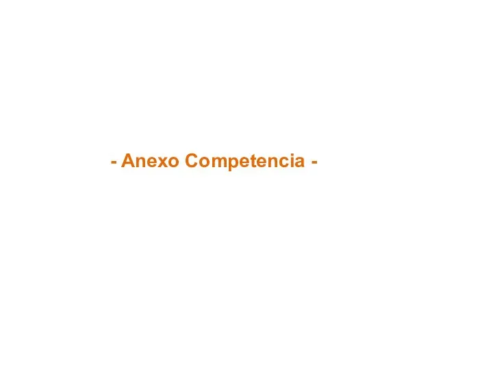 - Anexo Competencia -