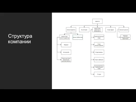 Структура компании