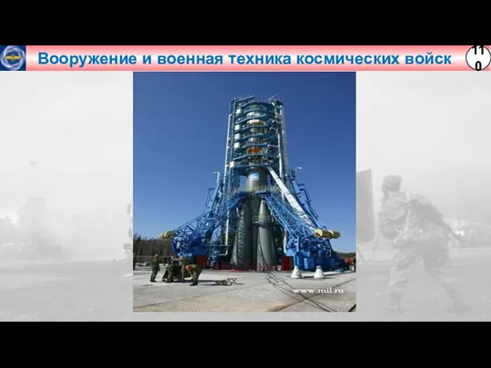 Вооружение и военная техника космических войск 110