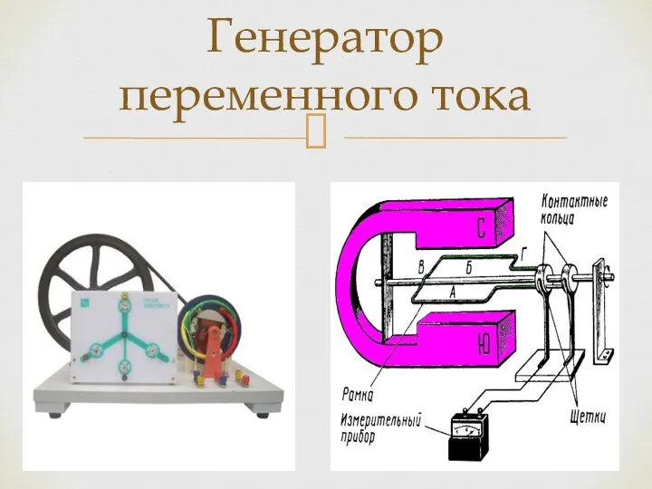 Генератор переменного тока