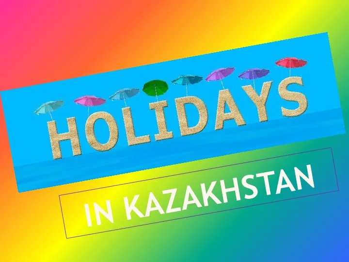 IN KAZAKHSTAN