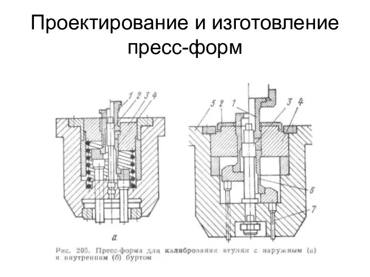 Проектирование и изготовление пресс-форм